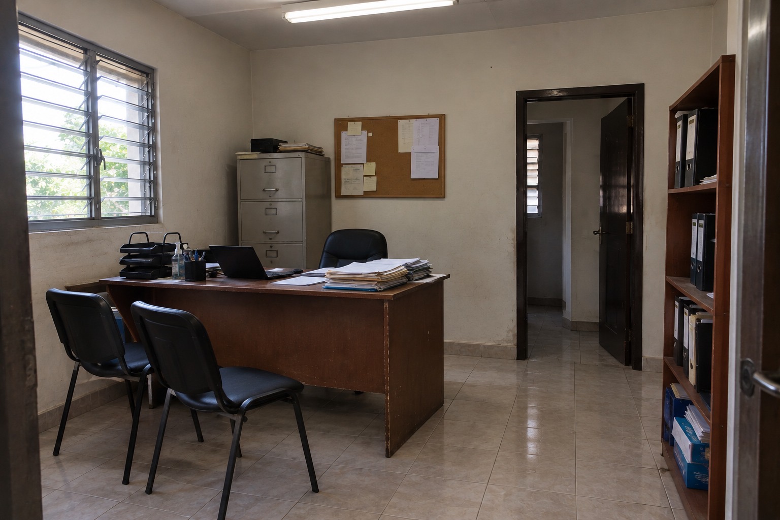 Antes · Oficina de Trabajo